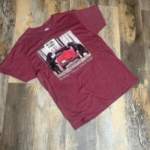 Duck Company Bear Menu Burney Falls State Park Novelty T Shirt Large New